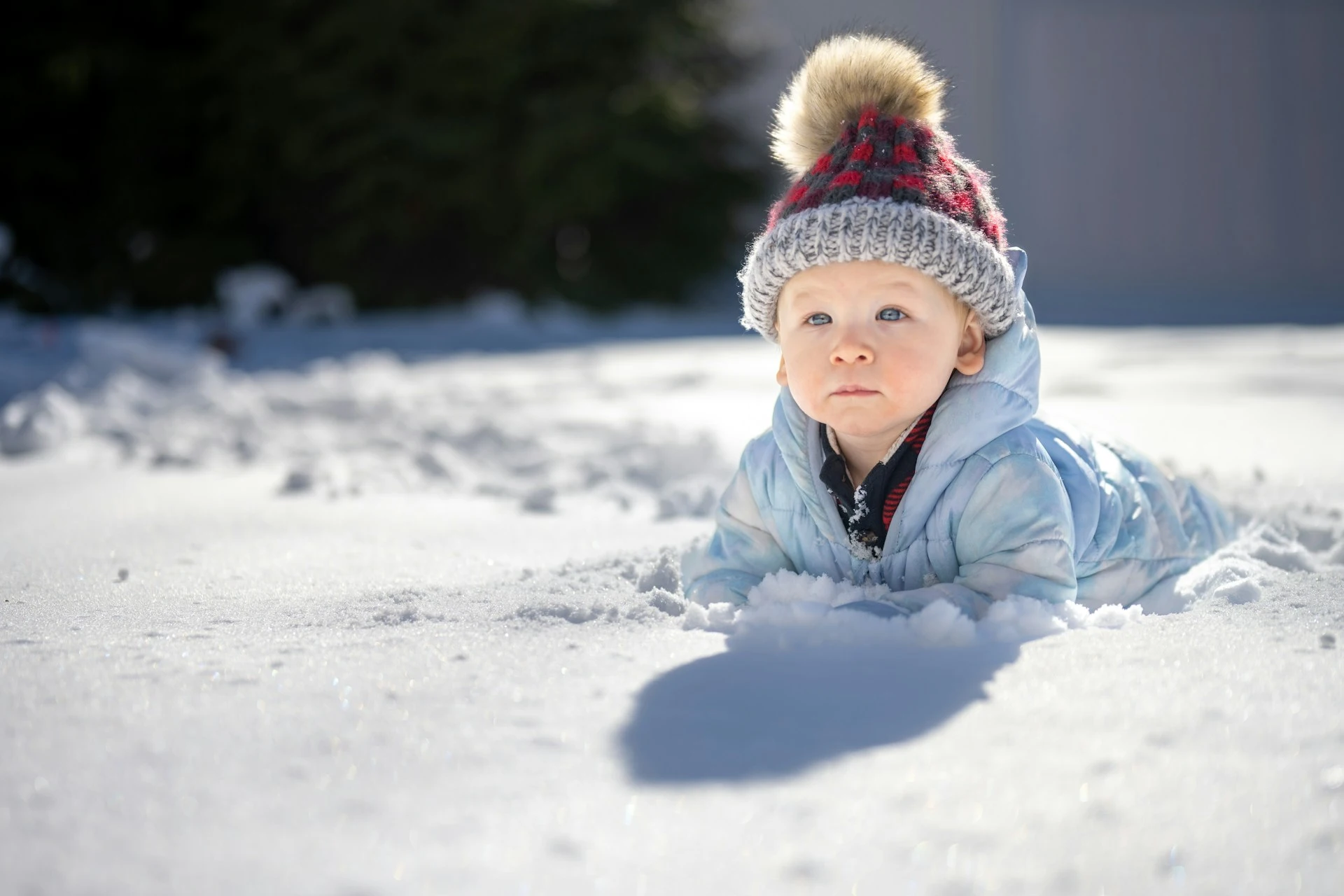 Baby in Snow