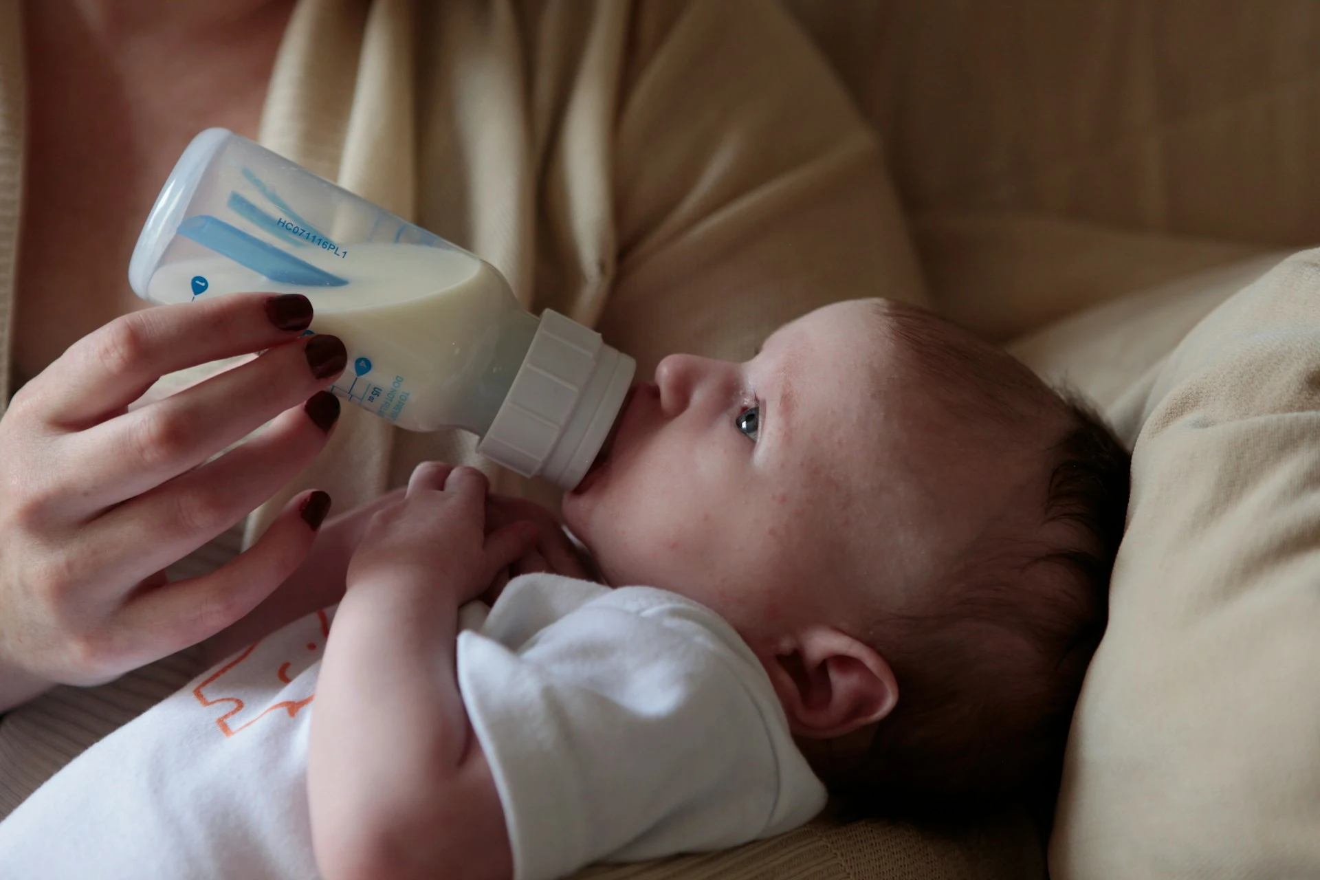 Baby Drinking Milk