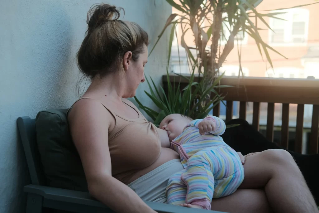Woman Breastfeeding